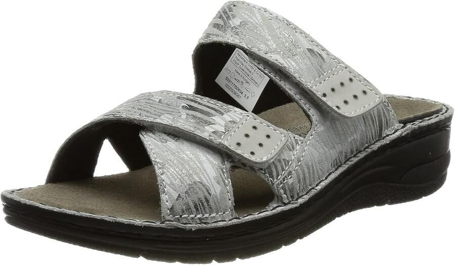 Comfortabele Dames Instappers met Klittenbandsluiting en Flexibele Zool