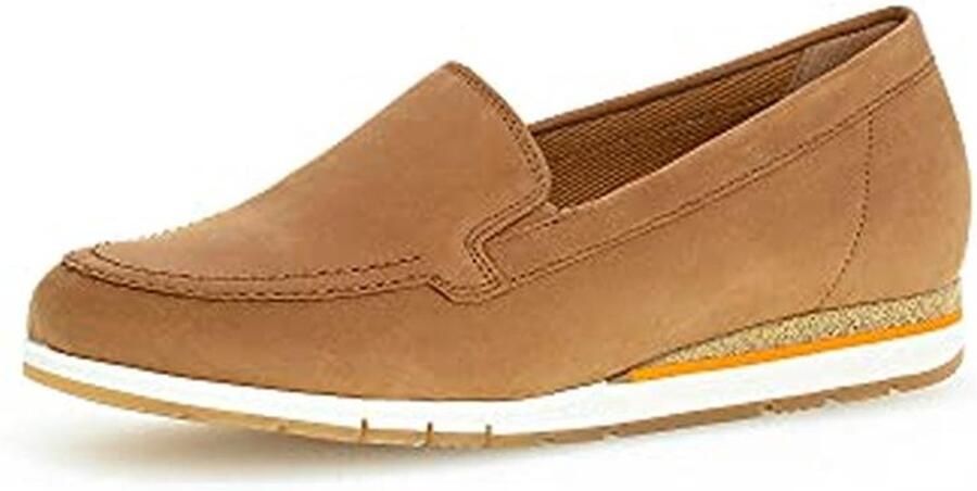 Comfortabele dames instappers Nubuck met extra breedte