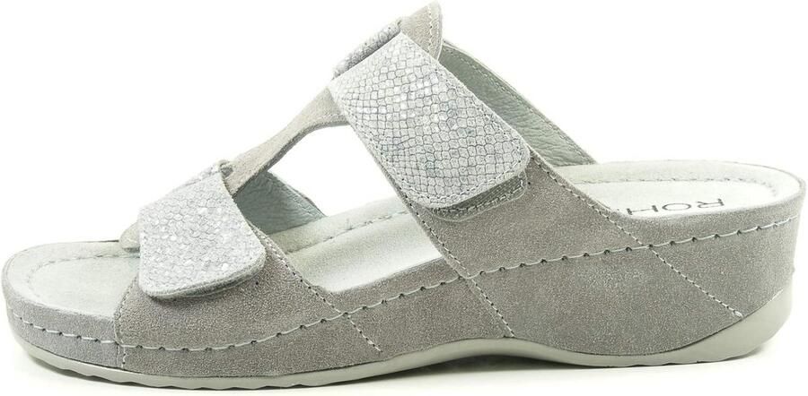 Comfortabele Dames Instappers Suède met Mooi Patroon Lichtgewicht Pantoffels