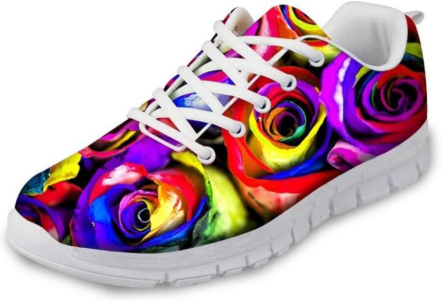 Comfortabele Dames Loopschoenen Ademend Lichtgewicht Sportschoenen met Antislip Zool