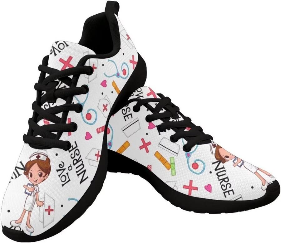 Comfortabele Dames Loopschoenen voor Sporten en Casual Gebruik