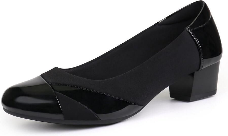 Comfortabele Dames Mocassins met Lage Hak voor Ondersteuning