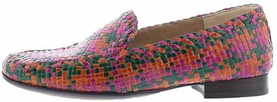 Comfortabele Dames Mocassins van Gevlochten Leer