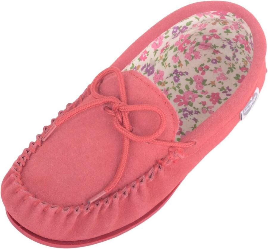 Dames Mocassins met Zachte Katoenen Voering en Stevige Zool