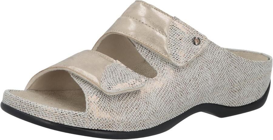 Comfortabele Dames Muiltjes met Brede Banden en Uitneembaar Voetbed