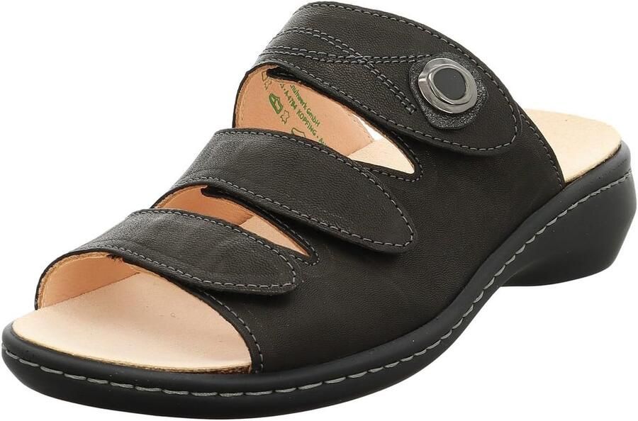 Comfortabele Dames Muiltjes met Verwisselbaar Voetbed en Verstelbare Riemen