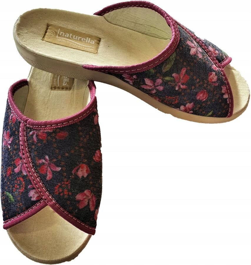 Comfortabele Dames Pantoffels met Bloemendessin