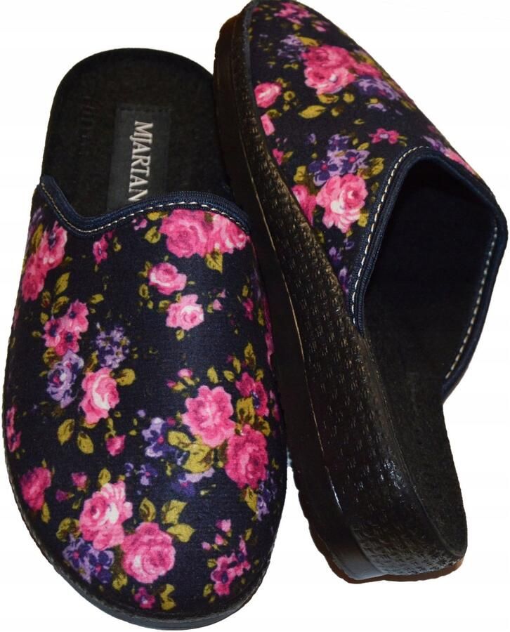 Comfortabele Dames Pantoffels met Bloemendessin