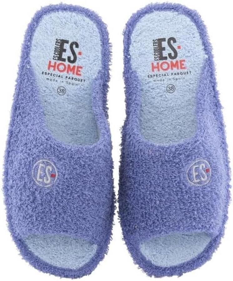 Comfortabele dames pantoffels met parketzool gemaakt in Spanje