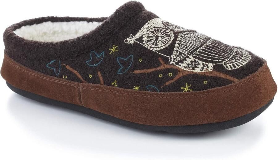 Comfortabele Dames Pantoffels met Suède en Antislipzool
