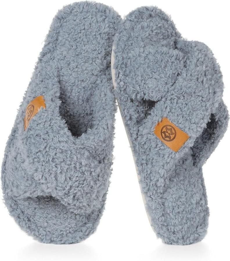 Comfortabele Dames Pantoffels met Traagschuim en Antislipzool