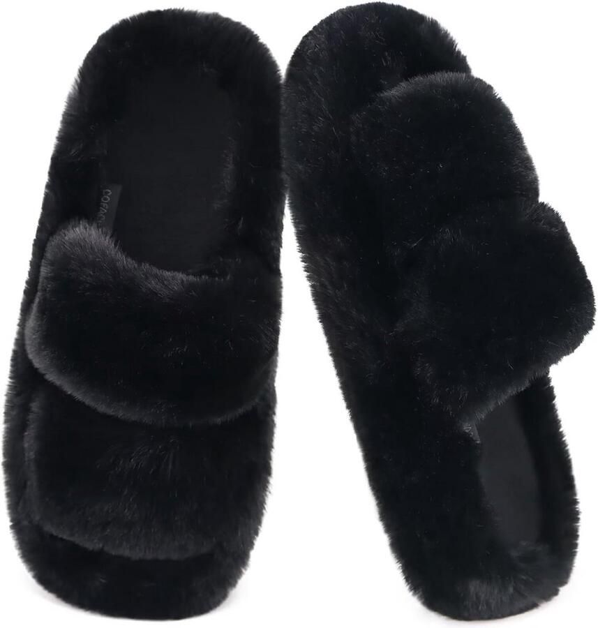 Comfortabele dames pantoffels met traagschuim in maten