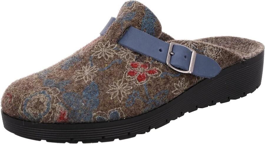 Comfortabele dames pantoffels met verstelbaar klittenband