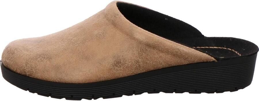 Comfortabele Dames Pantoffels met Vilten Binnenzool en Sleehak