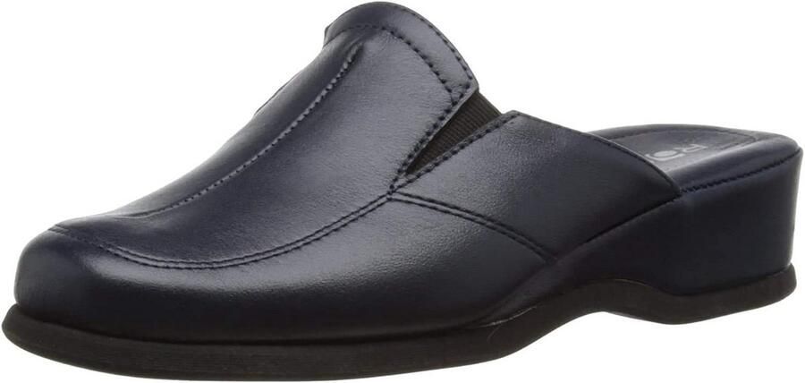 Comfortabele Dames Pantoffels Suède Nappa Brede Pasvorm en Zachte Zool