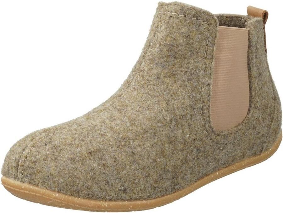 Comfortabele Dames Pantoffels van Vilt met Gerecyclede Materialen