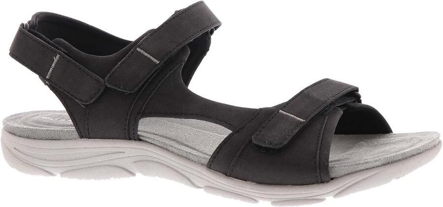 Comfortabele Dames Platte Sandalen met Verstelbare Bandjes en Voetboogondersteuning