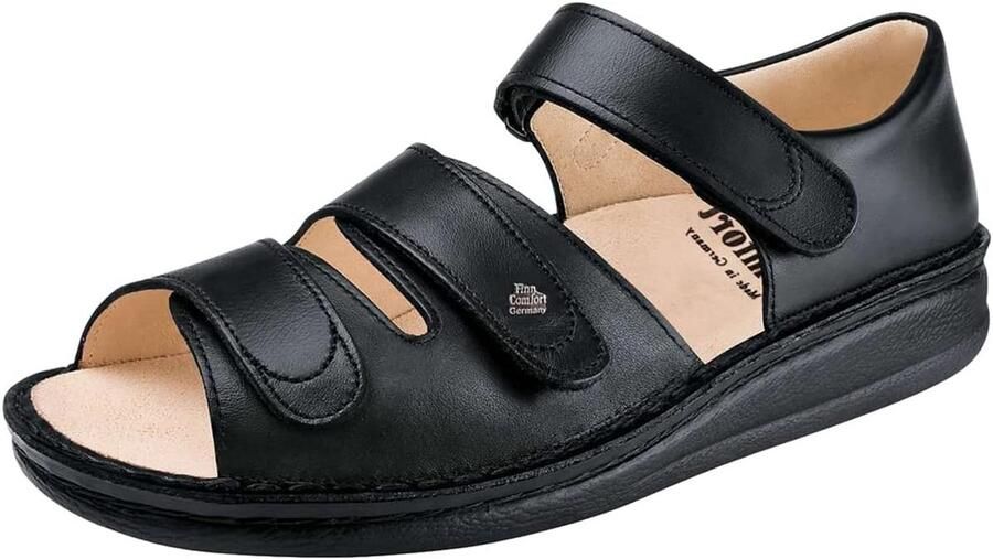 Comfortabele Dames Sandaal met Verstelbare Klittenbandsluiting en Uitneembaar Voetbed - Foto 1