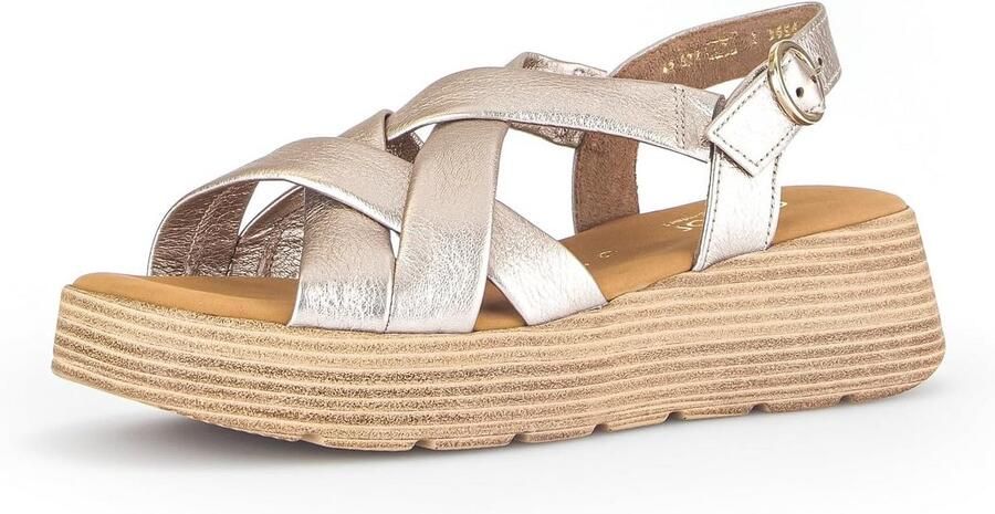 Comfortabele Dames Sandalen met Brede Pasvorm en Lichte Zool