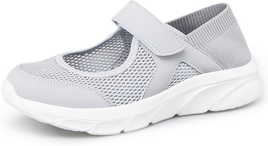 Comfortabele Dames Sandalen met Klittenband Ademend voor Zomer en Wandelen