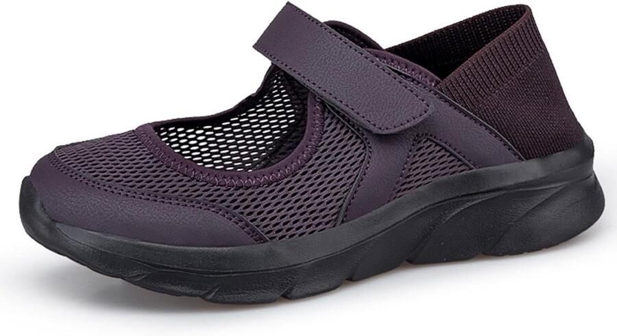 Comfortabele Dames Sandalen met Klittenband Ademende Zomersandalen voor Wandelen en Casual Gebruik