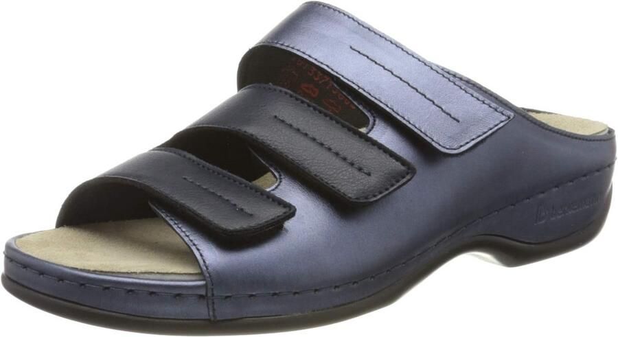 Comfortabele Dames Sandalen met Klittenband en Uitneembaar Voetbed