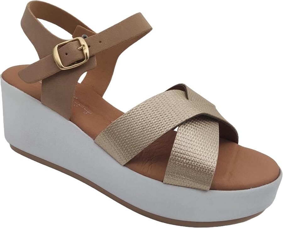 Comfortabele Dames Sandalen met Sleehak Zomer Schoenen
