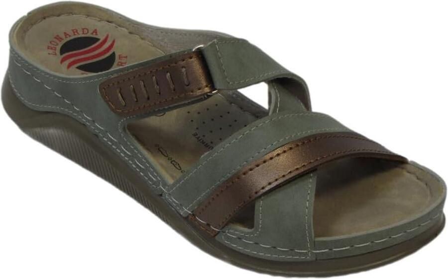 Comfortabele Dames Sandalen Muiltjes Slippers met Verstelbare Band Hak