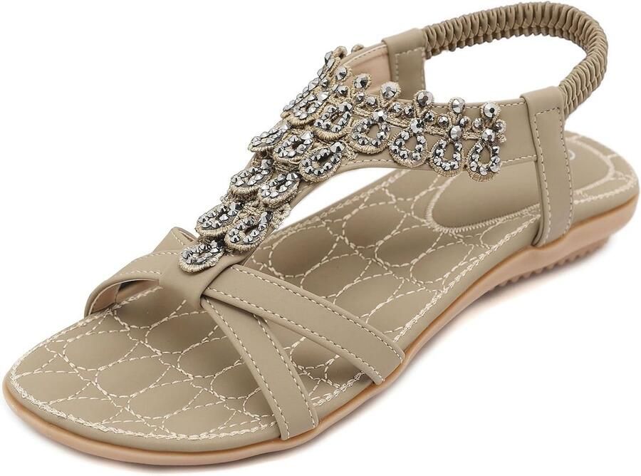 Comfortabele Dames Sandalen voor Zomer Platte of Hoge Hak Kleuren