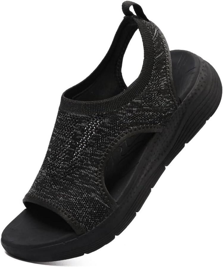 Comfortabele Dames Sandalen Zomer Strand Wandelen Lichtgewicht Open Teen