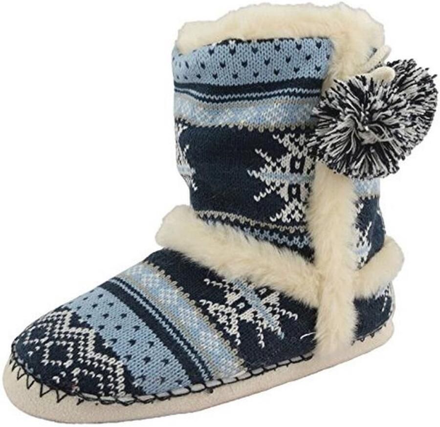 Comfortabele Dames Slipper Laarzen met Faux Fur Voering