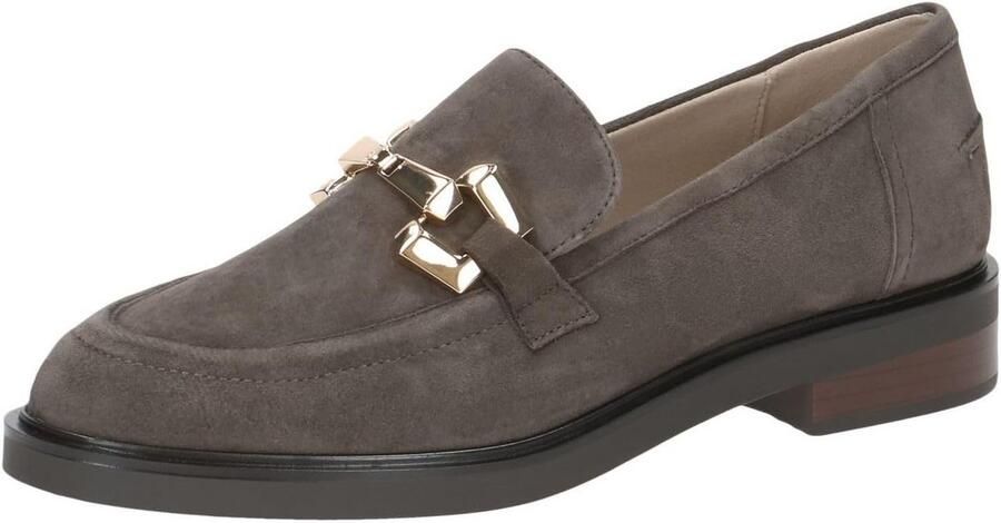 Comfortabele Dames Slipper van Leer met Lichte Hak