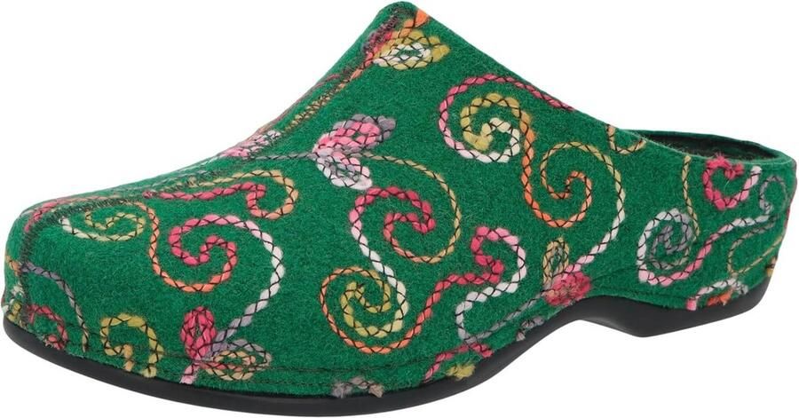 Comfortabele Dames Slipper van Vilt voor Binnenhuis