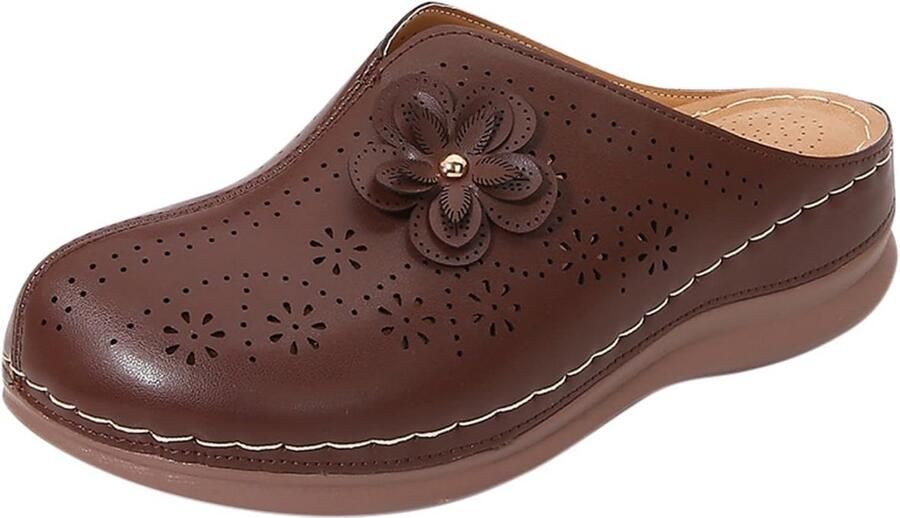 Comfortabele Dames Slippers en Sandalen: Ademend Mesh en Leer voor Zomer