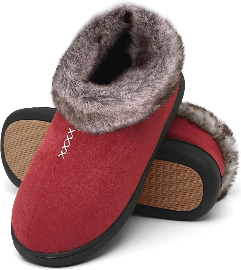 Comfortabele Dames Slippers met Geheugenfoam Perfect voor Binnen en Buiten