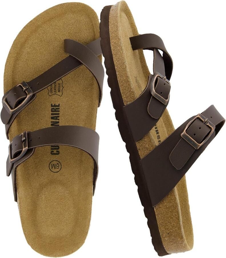 Comfortabele Dames Sandalen met Steunend Voetbed Zomer Slippers