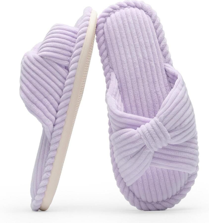 Comfortabele Dames Slippers met Memory Foam Open Teen Slides voor Binnen en Buiten