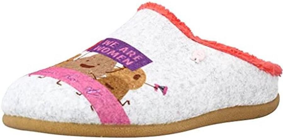 Comfortabele dames slippers van gerecycled materiaal
