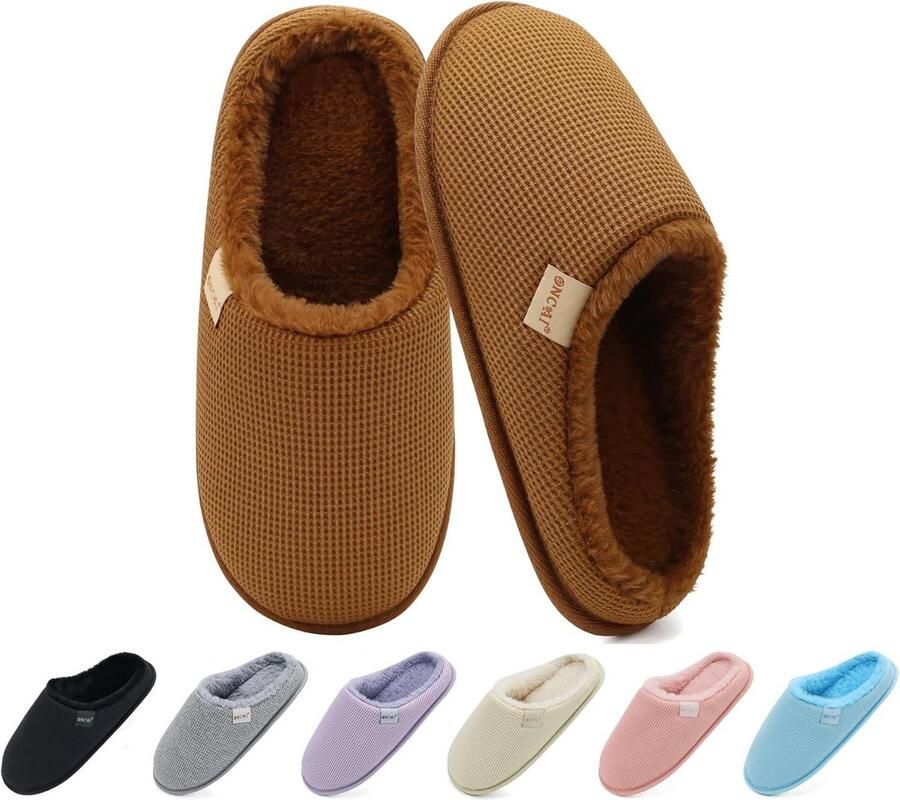 Comfortabele Dames Sloffen met Memory Foam en Antislipzool