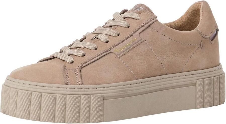 Comfortabele Dames Sneaker met TOUCH-IT Technologie en Suède Details