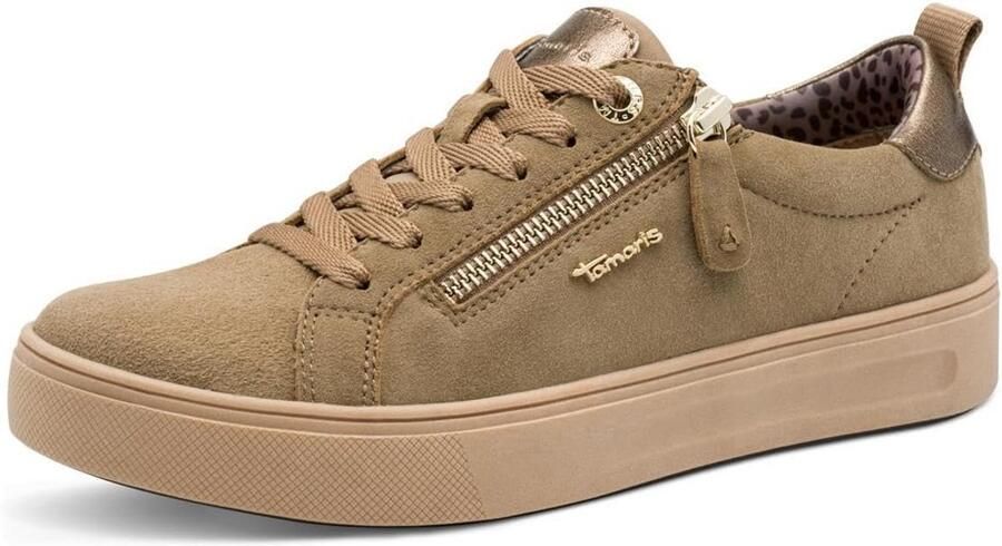 Comfortabele Dames Sneakers Laag met Extra Breedte