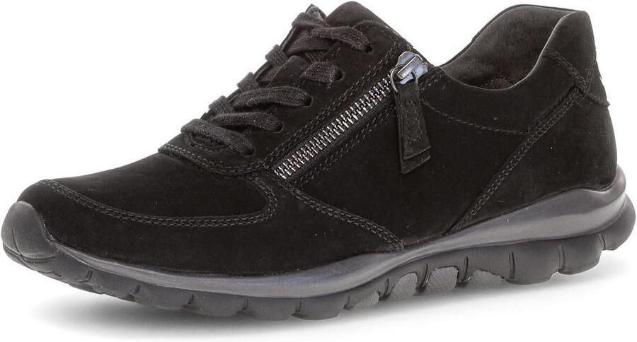 Comfortabele Dames Sneakers Laag Nubuck Leren Voering Uitneembaar Voetbed