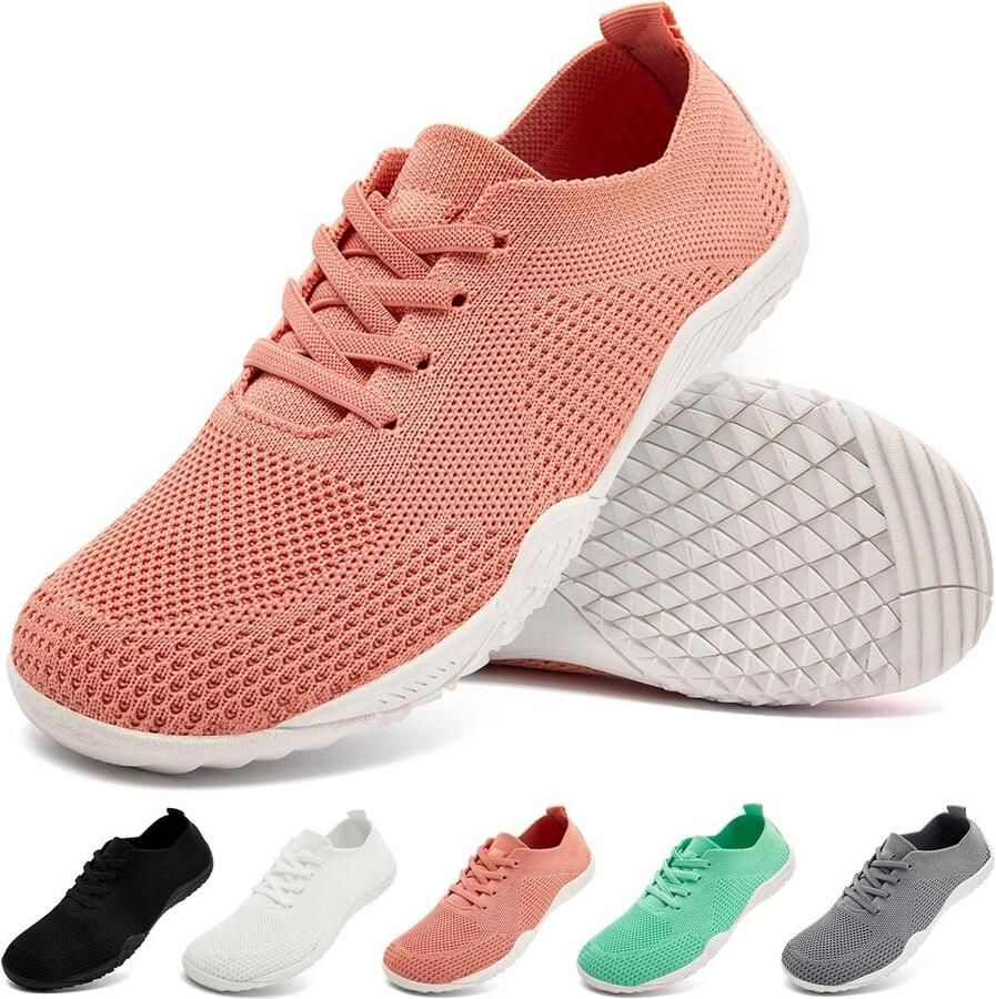 Comfortabele Dames Sneakers Lichtgewicht Zomerschoenen Ademend Casual Slip-On Hardloopschoenen