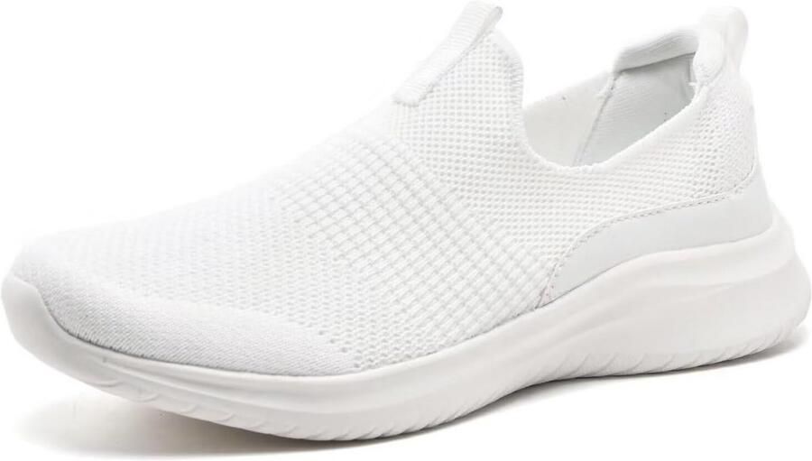 Comfortabele Dames Sneakers Mesh Ademend Slip-On Wandelschoenen Lichtgewicht