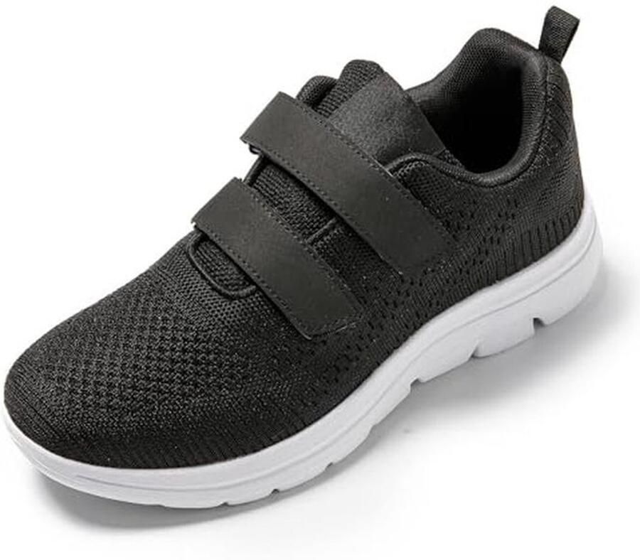 Sneakers Dames met Klittenband Comfortabele Casual Sportschoenen voor Gymnastiek Tennis en Fitness