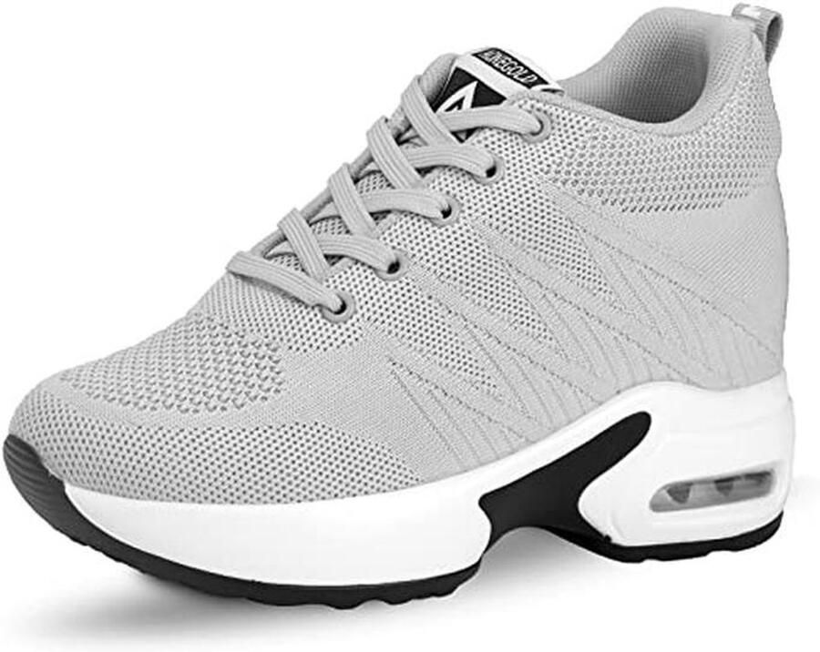 Comfortabele dames sneakers met sleehak Ademend en zacht sportfootwear