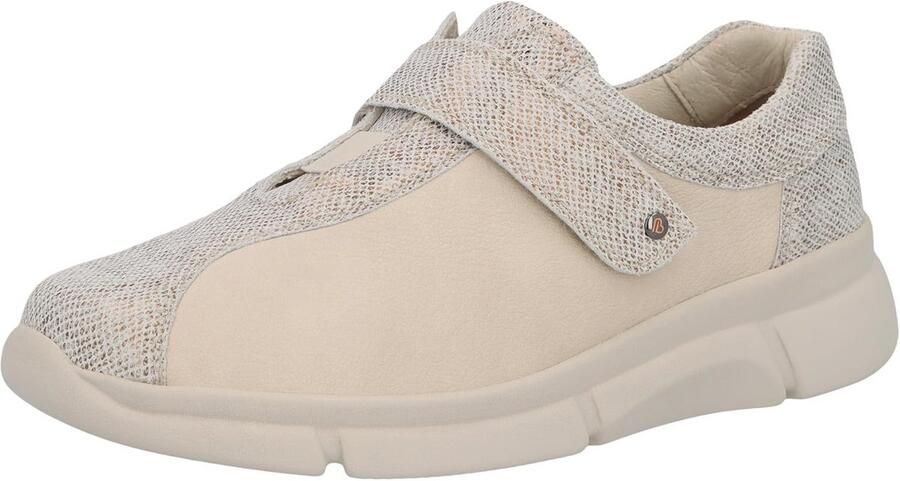 Comfortabele Dames Sneakers met Stretch en Klittenband Voor Brede en Gevoelige Voeten