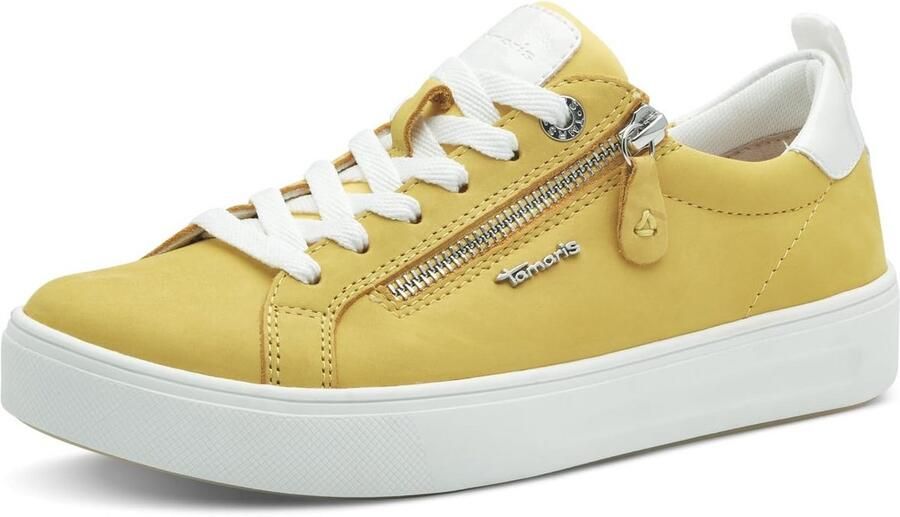Comfortabele Dames Sneakers Platte Veter met Rits voor Dagelijks Gebruik