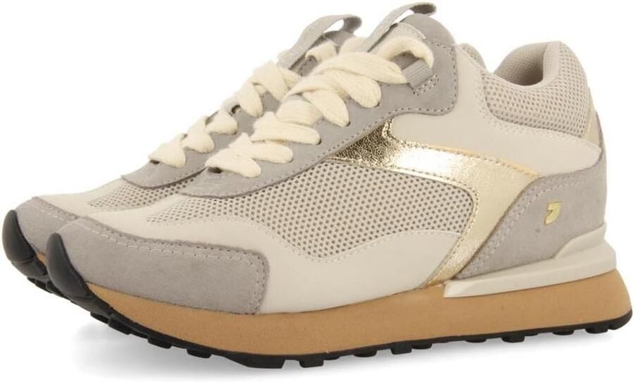 Comfortabele Dames Sneakers Zwart met Mesh en Plateauzool