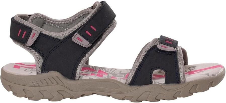 Comfortabele Dames Sportsandalen met Klittenband en Toggle Sluiting